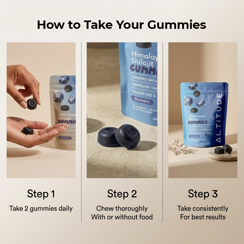 Altitude Himalayan Shilajit Gummies