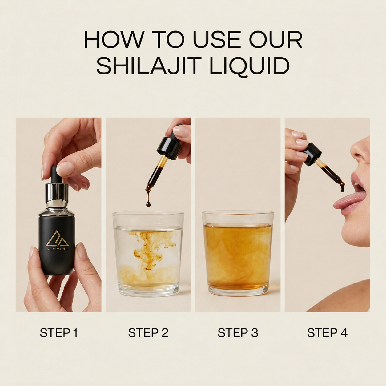Pure Himalayan Shilajit Liquid Drops