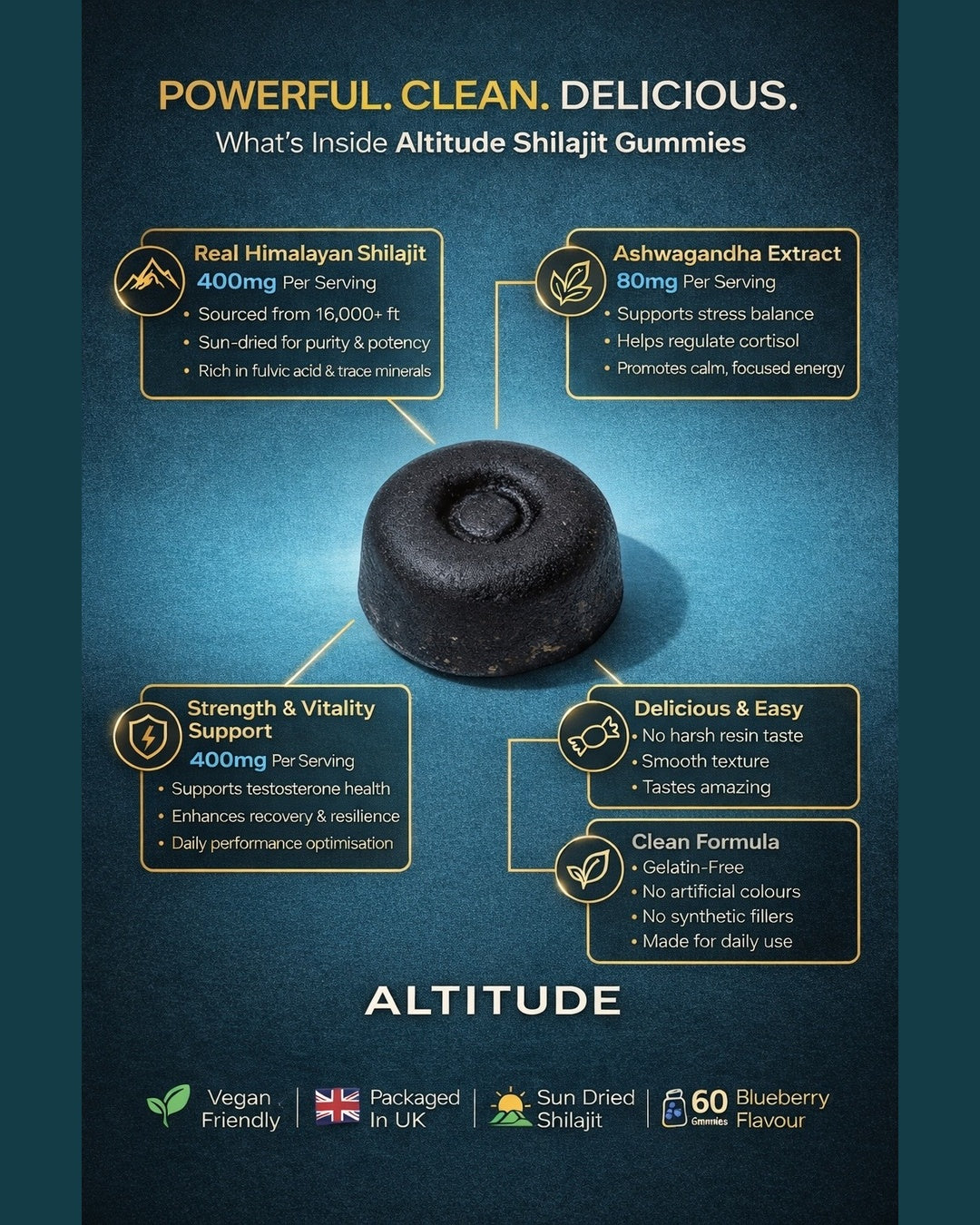 Altitude Himalayan Shilajit Gummies