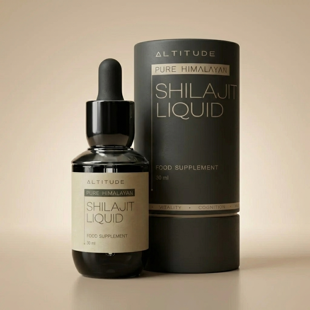 Pure Himalayan Shilajit Liquid Drops – Altitude Supplements